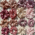 ⭐ Halo Satin Essentials – 4‑Piece Scrunchie Set