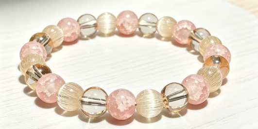 ⭐ Sunstone & Opal Accent Bracelet