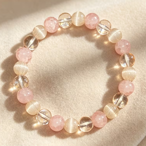 ⭐ Sunstone & Opal Accent Bracelet